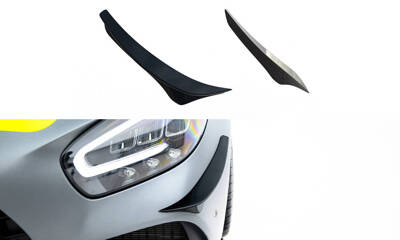 Front Bumper Wings (Canards) Mercedes-AMG GT C C190 Facelift