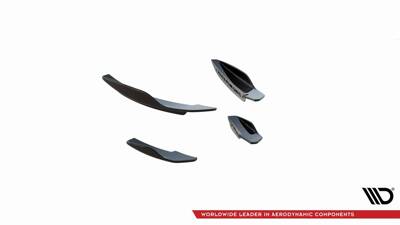 Front Bumper Wings (Canards) V.2 Ford Fiesta Mk8 ST / ST-Line 