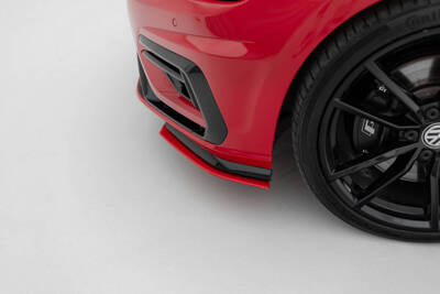 Front Side Splitters Volkswagen Golf R / R-Line Mk7 Facelift