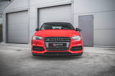 Front Splitter V.1 Audi S3 / A3 S-Line 8V Sedan / Cabrio