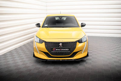 Front Splitter V.1 + Flaps Peugeot 208 GT Mk2