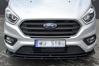 Front Splitter V.1 Ford Transit Custom Mk1 Facelift / Tourneo Custom Mk1 Facelift