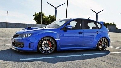 Front Splitter V.1 Subaru Impreza WRX STI Mk3