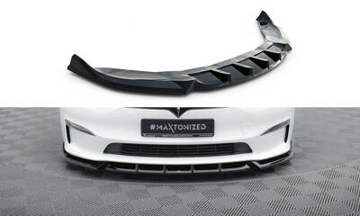 Front Splitter V.1 Tesla Model S Plaid Mk1 Facelift