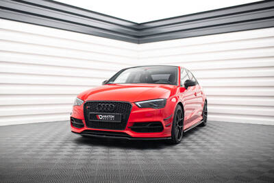 Front Splitter V.2 Audi S3 / A3 S-Line 8V Sedan / Cabrio