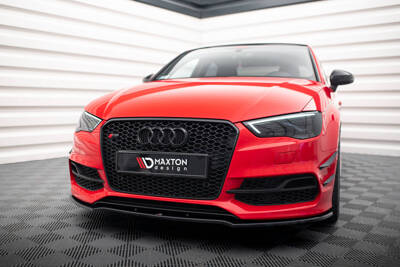 Front Splitter V.2 Audi S3 / A3 S-Line 8V Sedan / Cabrio