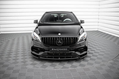 Front Splitter V.2 Mercedes-Benz A AMG-Line W176 Facelift