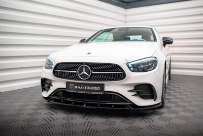 Front Splitter V.2 Mercedes-Benz E-Class W213 Coupe Facelift (C238 Facelift) / Cabriolet (A238 Facelift) AMG-Line / 53 AMG