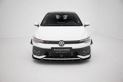 Front Splitter V.2 Volkswagen Golf GTI / GTE / R-Line Mk8 Facelift