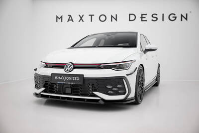 Front Splitter V.2 Volkswagen Golf GTI / GTE / R-Line Mk8 Facelift