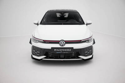 Front Splitter V.3 Volkswagen Golf GTI / GTE / R-Line Mk8 Facelift