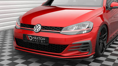 Front Splitter V.4 Volkswagen Golf GTI Mk7 Facelift