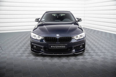 Front Splitter V.5 BMW 4 Coupe / Gran Coupe / Cabrio M-Pack F32 / F36 / F33