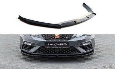 Front Splitter V.6 Seat Leon Cupra / FR Mk3 FL