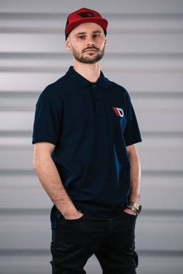 Mens Navy Blue Polo shirt | Our Offer \ Maxton Merch \ Clothing \ Mens ...