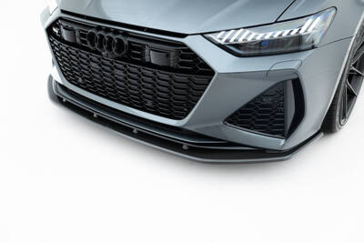 Prepreg Carbon Fiber Front Splitter Audi RS6 C8 / RS7 C8