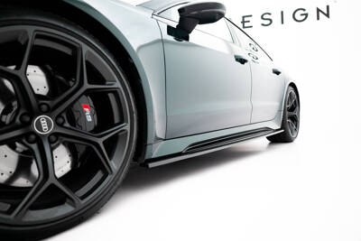 Prepreg Carbon Fiber Side Skirts Audi RS7 C8 C8