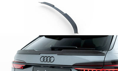 Prepreg Carbon Fiber Tailgate Spoiler (Lower) Audi RS6 C8 