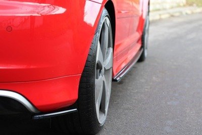 REAR SIDE SPLITTERS Audi RS3 8P