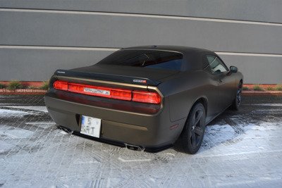 REAR SIDE SPLITTERS DODGE CHALLENGER MK3. PHASE-I SRT8 COUPE