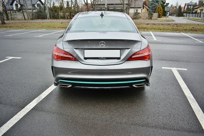 REAR SIDE SPLITTERS MERCEDES-BENZ CLA C117 AMG-LINE FACELIFT