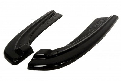 REAR SIDE SPLITTERS for BMW 5 F11 M-PACK (fits two double exhaust ends)