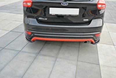 Rear Side Splitters Ford Focus ST-Line Mk3 FL