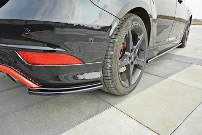 Rear Side Splitters Ford Focus ST-Line Mk3 FL