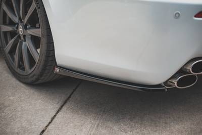 Rear Side Splitters Lexus IS F Mk2