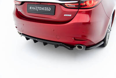 Rear Side Splitters Mazda 6 Sedan Mk3 Facelift