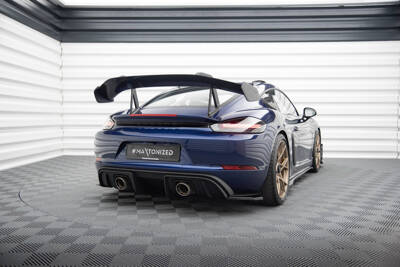 Rear Side Splitters Porsche 718 Cayman GT4 RS 982c