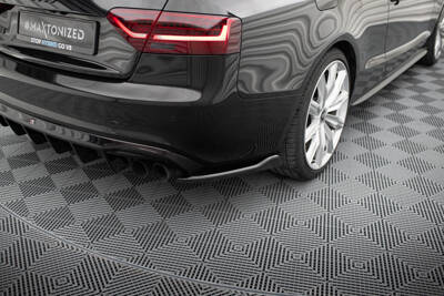 Rear Side Splitters V.2 Audi S5 / A5 S-Line Coupe / Cabriolet 8T