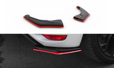 Rear Side Splitters V.2 Renault Megane RS Mk4