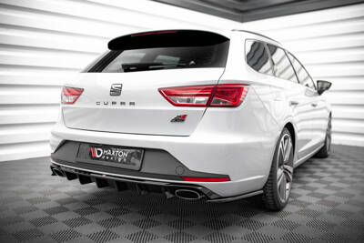 Rear Side Splitters V.2 Seat Leon Cupra Sportstourer Mk3