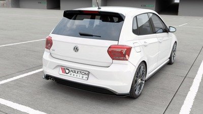 Rear Side Splitters V.2 Volkswagen Polo GTI / R-line Mk6