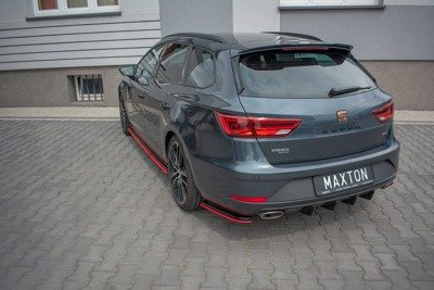 Rear Side Splitters V.4 Seat Leon Cupra Mk3 FL Sportstourer