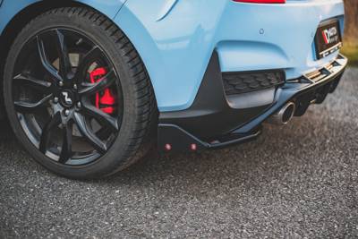 Rear Side Splitters V.7 + Flaps Hyundai I30 N Mk3 Hatchback