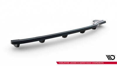 Rear Splitter for BMW 3 E46 MPACK COUPE (with vertical bars)