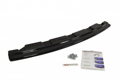 Rear Splitter for BMW 5 F11 M-PACK - without vertical bars (fits two single exhaust ends)