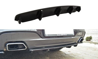 Rear Splitter for BMW 6 Gran Coupé MPACK (with a vertical bar)