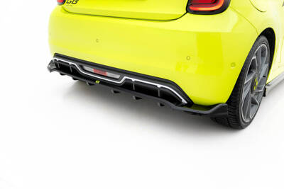 Rear Splitter (with vertical bars) Abarth 500e