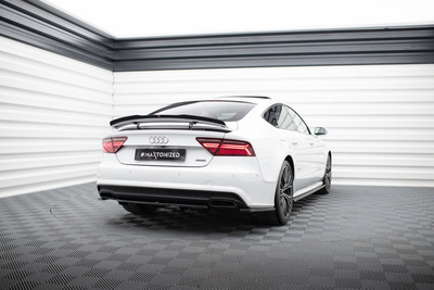 Rear Splitter (with vertical bars) Audi A7 S-Line C7 Facelift 