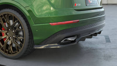 Rear Splitter (with vertical bars) Audi Q8 Mk1 Facelift