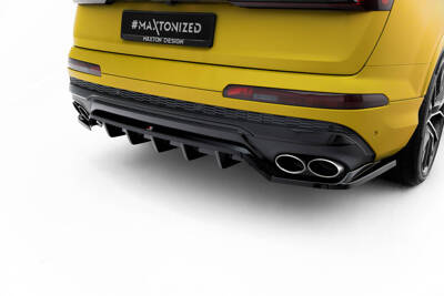 Rear Splitter (with vertical bars) Audi SQ7 Mk2 (4M) Facelift 