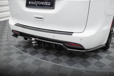 Rear Splitter (with vertical bars) Chrysler Pacifica Mk2 Facelift