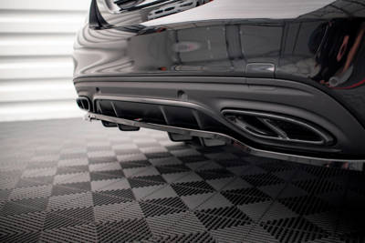 Rear Splitter (with vertical bars) Mercedes-Benz C AMG-Line W205 Facelift