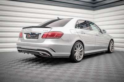 Rear Splitter (with vertical bars) Mercedes-Benz E AMG-Line Sedan W212 Facelift