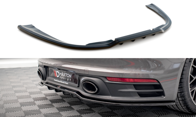 Rear Splitter (with vertical bars) Porsche 911 Carrera 4S 992