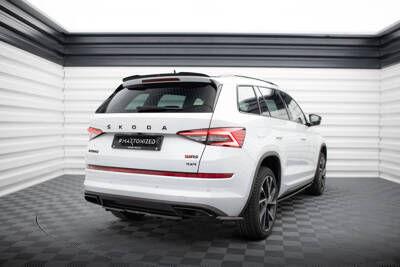 Rear Splitter (with vertical bars) Skoda Kodiaq RS Mk1 / Mk1 Facelift