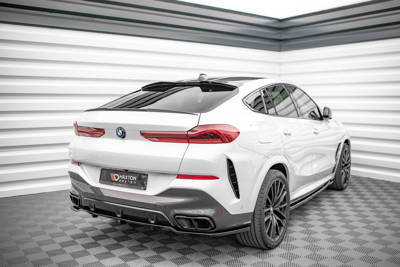 Rear Splitter (with vertical bars) V.1 BMW X6 M-Pack G06